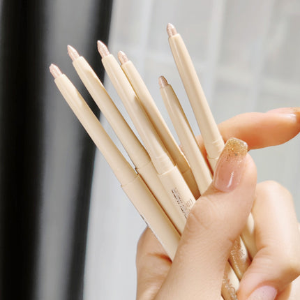 Eyes Brighten Concealer Contour Stick Eyeshadow for Girls Women's Cosmetic Lie Silkworm Pen Natural Highlight Makeup Toiletry