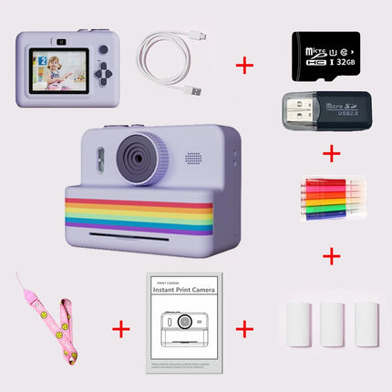 Children's printable camera toy small camera gift for boys and girls