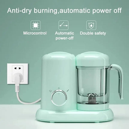 300W Electric Food Supplement Machine Baby Food Supplement Steam Boil Mixing Machine Multi-function Auto Heating Cooking Machine