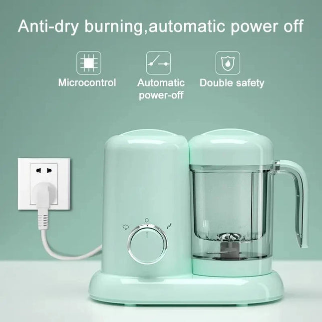 300W Electric Food Supplement Machine Baby Food Supplement Steam Boil Mixing Machine Multi-function Auto Heating Cooking Machine