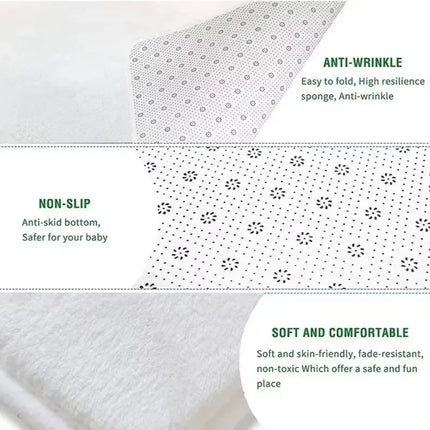 Spring rug Fresh Grass Green Background Large Rug, Small Flowers Scattered Bloom Printed Carpet, Easy-To-Clean Room Mat,door Mat