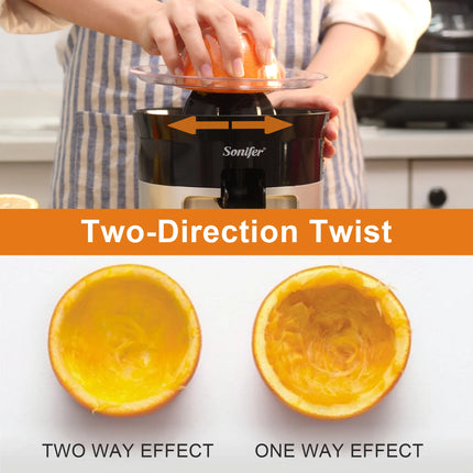 Portable Orange Juicer Machine 30W Citrus Juicer Maker Extractor Machine Home Kitchen Lemon Pomegranate Fruit Squeezer Sonifer