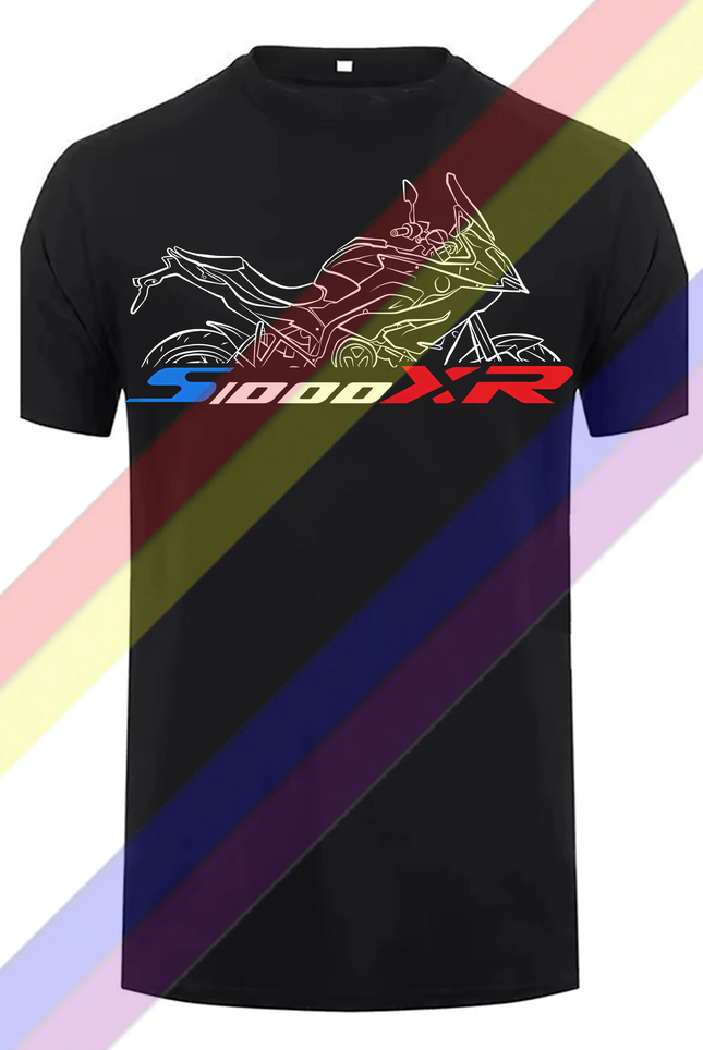 S1000XR Motorcycle T-shirt 100% Cotton Round Neck Printed T-shirt S-3XL