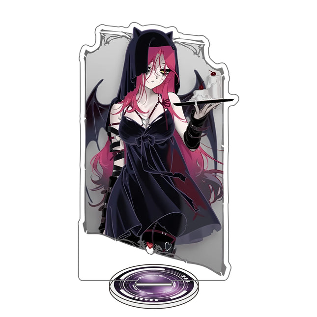 Anime Alien Stage Ivan Till Mizi Sua Luka Hyuna Acrylic Standee Keychain 15CM Angel Demon Clear Double-Sided Desk Decor Gift