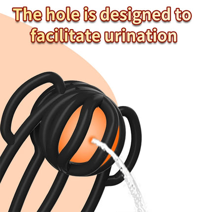 Male fufu Clip Chastity Lock Hide Penis Chastity Lock Cock Ring Binding straps Chastity Lock Outdoor wear Sex Toys For Men Gay