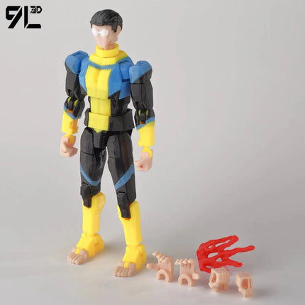 3D Printe Dummy13 T13 Unschlagbarer Mark Grayson  Mark Grayson Actionfigur Anime Sammlermodell Spielzeug für Kinder Geschenk