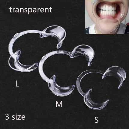 10Pcs/Pack Dental Cheek Retractor C Shape Orthodontic Dentistry Tool Disposable Intraoral Cheek Lip Opener Autoclavable Resistan