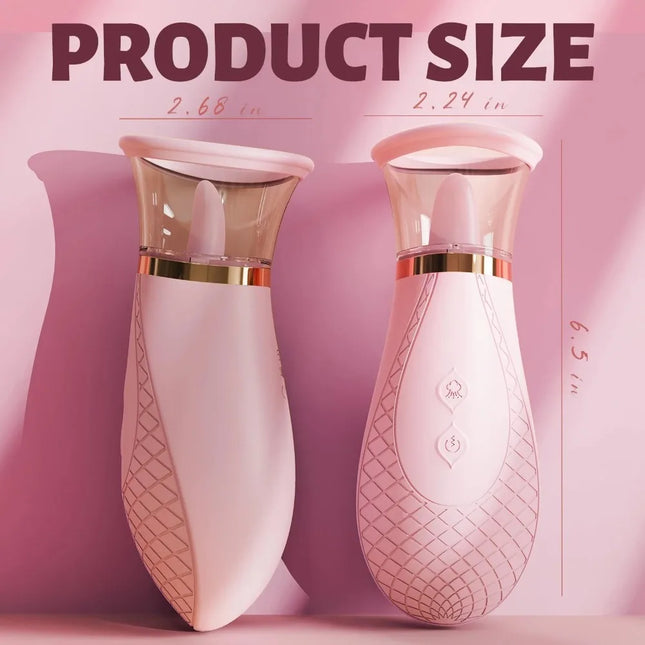Woman nipples clitoris licker tongue vibrator orgasm vagina sucking massager stimulator female masturbator sex toys for couples