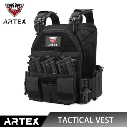 Artex Modular Tactical Vest 8008 - High-Strength Waterproof Nylon