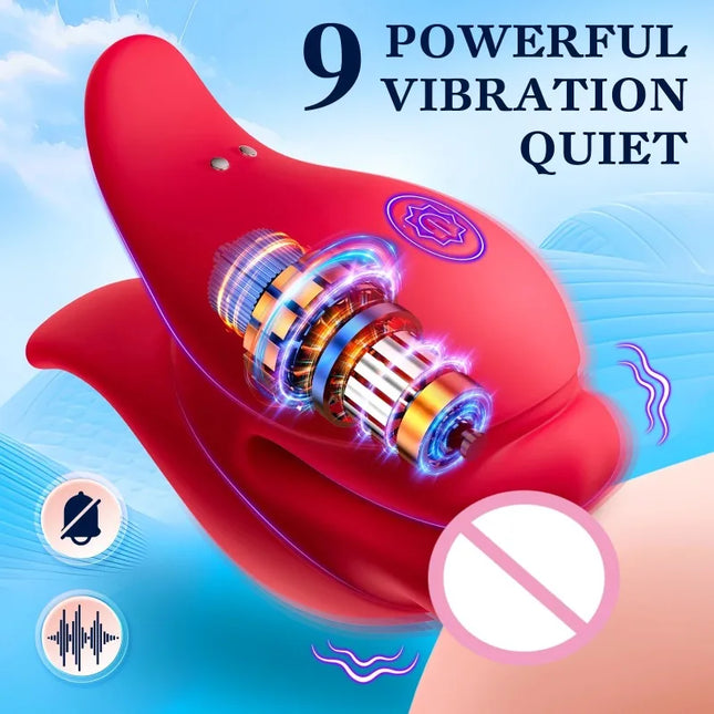 2PC Mini Real Mouth Nipple Clamp Vibrator APP Control Nipple Clit Stimulator Breast Massage Vibration Adult Sex Toys For Women