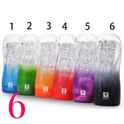 Male Masturbator Cup Soft Pussy Sex Toys Transparent Vagina Adult Endurance Exercise Sex Products Vacuum Pocket Cup for Men