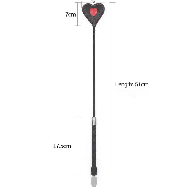 Leather Cosplay Bondage Whip, Crop Spanking Horse Riding Flogger Flapper Cane,BDSM Sex Toys For Couples