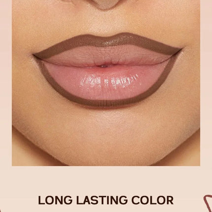 Matte 8-colors Lip Liner Pencil Lip Contour Lipstick Pen Nude Brown Lipstick Pencil Natural Lasting Waterproof Lipliner Makeup
