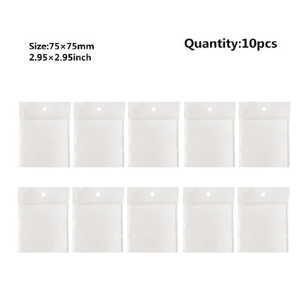 50 Sheets Transparent Sticky Note Pads Waterproof Self-Adhesive Memo Notepad School Office Supplies Stationery