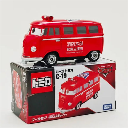 Takara Tomy Cars Lightning McQueen Jackson Storm Alloy car model die-casting collection gift giving classic children's gift toys