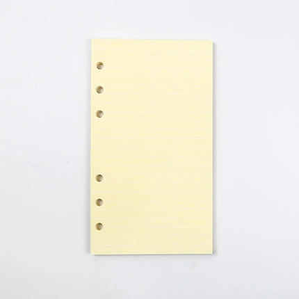 2026 40Sheet Kawaii A5 A6 Loose Leaf Notebook Refill Spiral Binder Index Paper Inner Pages Daily Planner Line Grid Blank Agenda
