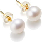 white pearl gold / 8-9mm