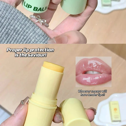SHAQINUO Astaxanthin Lip Balm - Deep Moisturizing, Reduces Lip Lines, Fruity Fragrance, Say Goodbye to Chapped Lips