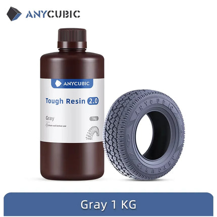 ANYCUBIC UV Tough Resin 2.0 Flexible 3D Printing Material For Photon Mono LCD 3D Printer 405nm High Precision 3D Printing Resion