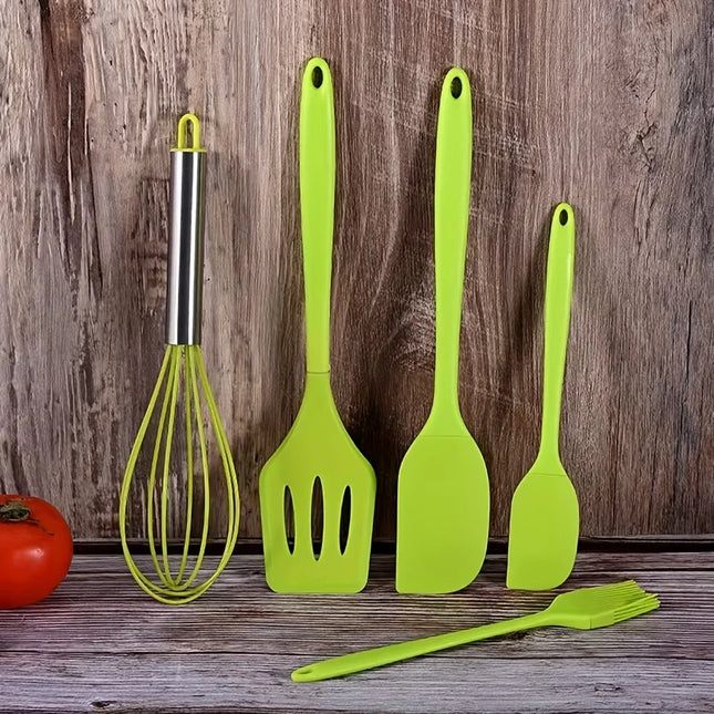3pcs/5pcs Colored Baking Set | Macaron-Colored Baking Tools – Cake Frosting and Decorating Tools, Cheese Kitchen Utensils