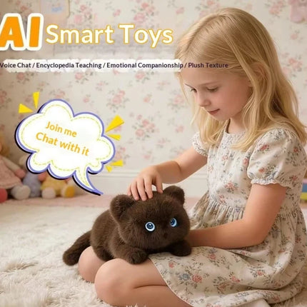 Intelligent  Ai Talking Plush Toy Desk Companion Cute Stuffed Doll Best Friend Gift For Classmate Girls Birthday Gift