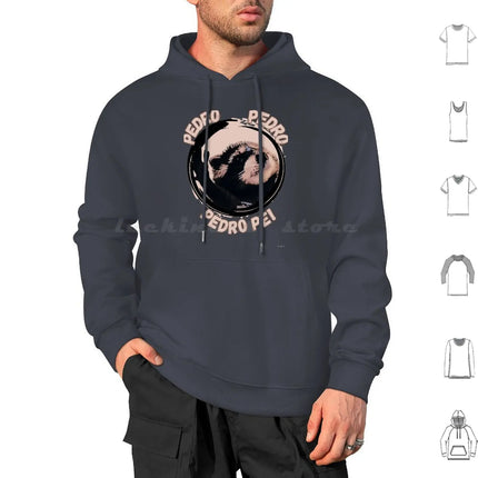 Pedro Dancing Rave Raccoon Hoodies Long Sleeve Pedro Pedro Pe Racoon Raccoon Cute Meme Rave Rave Racoon Viral Jaxomy