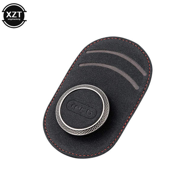 Fashion Car Glasses Holder Universal Sun Visor Clip Sunglasses Holder Suede Leather Eyeglasses Hanger Ticket Clip Glasses Mount
