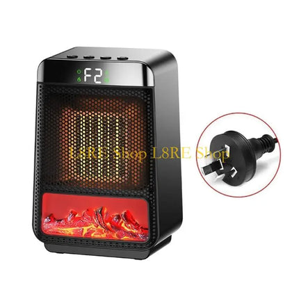 L8RE 1000W Electric Heater Portable Desktop Fan Heater Heating Warm Air Blower Home Warmer Machine for Winter Bedroom