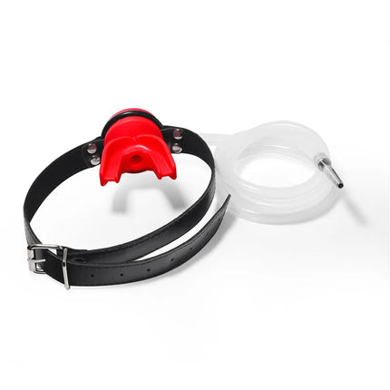 BDSM Piss Urinal Mouth Gag Adult Game Bite Gag Sexual Slave Fetish Harness Penis Plug Flow Into the Mouth Sex Toys For Man Woman
