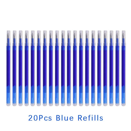 Pilot Erasable Gel Pen Magic Blue Black Red Ink 0.5mm Erasable Refill Rods Japanese Stationery Office School Writing Supplies