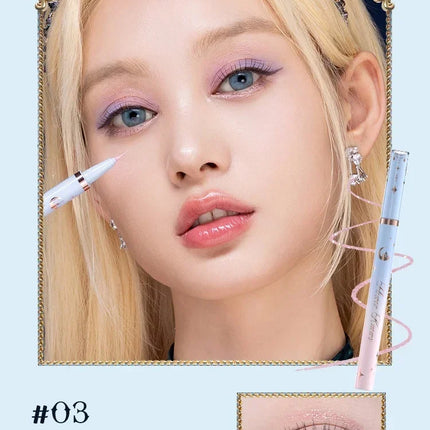 Flower Knows Moonlight Mermaid Waterproof Eyeliner Pen Super Slim Precise All Day Professional Liquid Eye Liner Pencil for Women