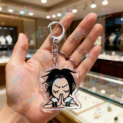 Cute Anime Nana Keychain for Accessorie Bag NANA Chibi Farming Charm Keyrings Jewelry Friends Oosaki Nan Manga Gifts