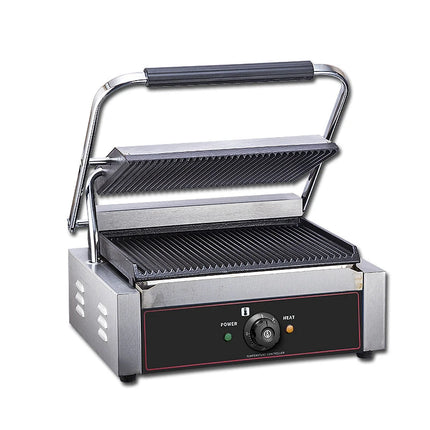Electric Hot Press Grill Dual-Sided Heating Commercial-Grade Electric Steak Grill Triple-Sided Sandwich Toaster Electric Heating