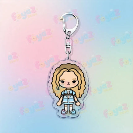 Cool K-pop Katseye Keychain Accessories Bag Charms Cute MANON ‌SOPHIA Womens ‌DANIELA Gamer Keyrings Jewelry Fans Freinds Gift