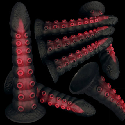 New Tentacle Anal Plug Mixed Color Alien Dildo Soft Huge Butt Plug Suction Cup Anal Toys Vaginal Anal Dilator Sex Toys Women Men