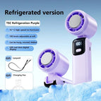 Purple ice compress