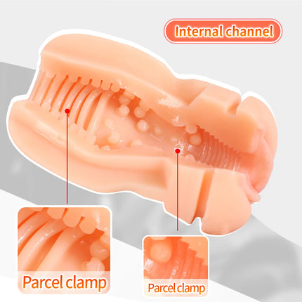 Realistic Adult Product Sexy Toy for Men Male Masturbators Cup Artificial Vagina 3D Pocket Pussy Real Vagina Sextoys Silicone AA
