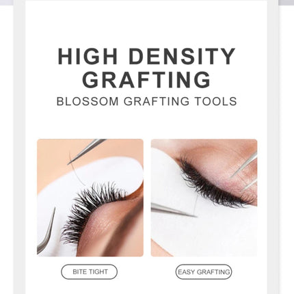 Professional Eyelash Tweezers for Lash Extension, Stainless Steel High Precision Eyelash Extension Eyebrow Tweezers