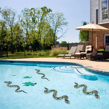 PVC Inflatable Python, Halloween Prank Prop, Terrifying Realistic Toy Snake