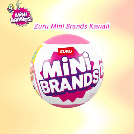 Zuru Foodie Series Mini Brands Fill The Fridge Refrigerator Masterchef Kawaii Mega Gross Blind Box Play House Toy Decor Gift