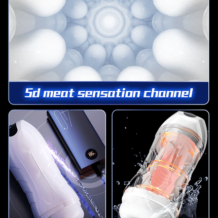 Automatic Sucking Masturbator for Men Vacuum Suction Penis Blowjob Machine Male Masturbation Vibrator Sex Toy for Adult Supplies