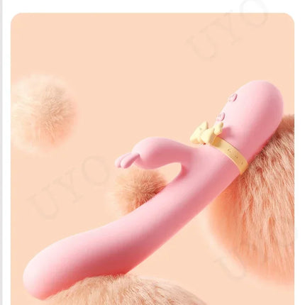 vibrator for woman sex toy Silicone Rabbit Vibrator USB Rechargeable Waterproof G-Spot Stimulating Clitoral Stimulator UYO