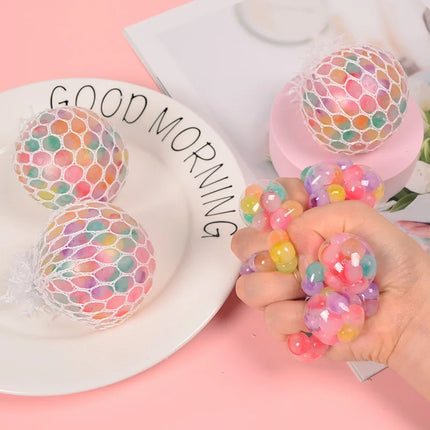 Squishy Sensory Stress Squeezing Balls Best Calming Tool Fidget Toy Anxiety Relief Balls Fidget Classroom Prize Party Favors Toy