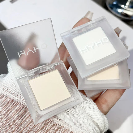 Matte Black White Eyeshadow Palette Natural Monochrome Long Lasting Brighten Silkworm Highlighter Eyeshadow Primer Eyes Makeup