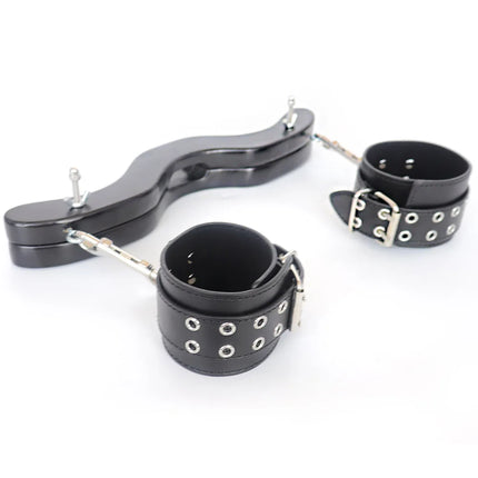 BDSM Bondage Kit Handcuffs Ankle Cuff CBT Cock Rings Penis Cage Testicle Scrotal Clip Restraints Adult Erotic Sex Toys for Men