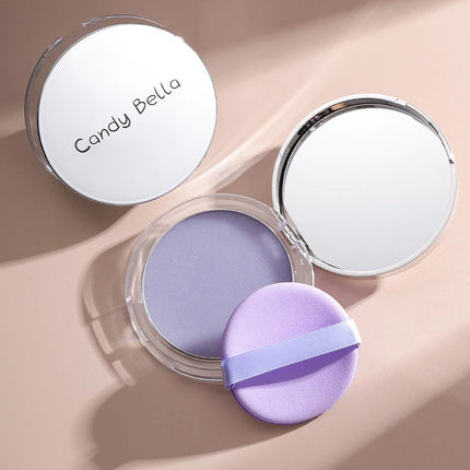 1PC Candy Bella Violet Cream To Powder Skin-friendly Skin Natural Face Long Lasting Oil-controlling Contouring Powder Cosmetics