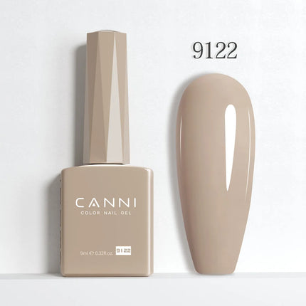 9ml CANNI Gel Nail Polish HEMA FREE TPO FREE Round Brush Gorgeous Color Soak Off UV LED Semi Permanent Gel Varnish Winter Nails