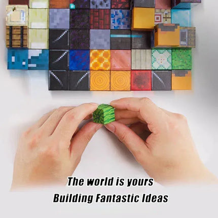 Magnetic Building Blocks 300 Pieces - Mine Universe