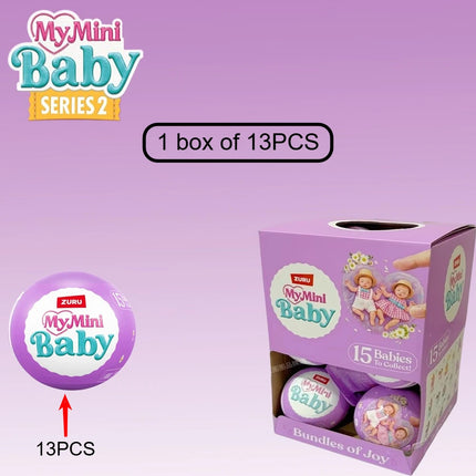 Zuru Surprise Doll Surprise Series2 My Mini Baby Collectible Mystery Capsule 5 Mystery Toys Collectibles Miniature Novelty Toys