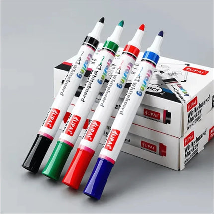 1/4pcs White Board Marker Pens Erasable Water-Based Marker Pens For Teaching Recommended Office Supplies A7932